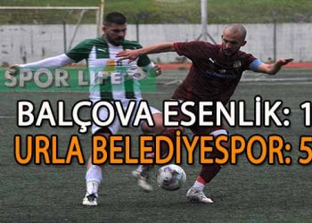URLA BELEDİYESPOR, ESENLİK’İ MAĞLUP ETTİ VE HAFTAYI LİDER TAMAMLADI
