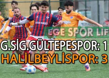 HALİLBEYLİ, GÜLTEPE DEPLASMANINDAN 3 PUANLA DÖNDÜ