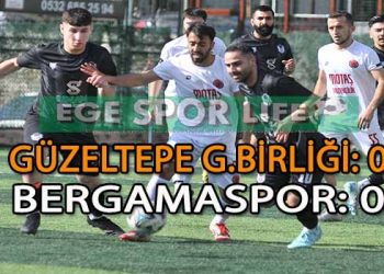 BERGAMASPOR, GÜZELTEPE DEPLASMANINDA 1 PUANA RAZI OLDU