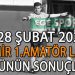 28 ŞUBAT 2026, İZMİR AYFER ELMASTAŞOĞLU 1.AMATÖR LİGDE GÜNÜN SONUÇLARI