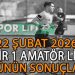 22 ŞUBAT 2026, İZMİR AYFER ELMASTAŞOĞLU 1.AMATÖR LİGDE GÜNÜN SONUÇLARI