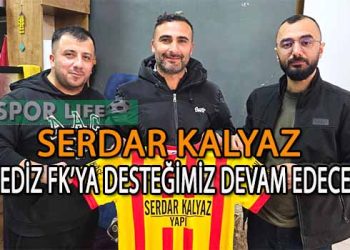 SERDAR KALYAZ YAPI’DAN GEDİZ FK’YA SPONSORLUK DESTEĞİ GELDİ