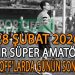 28 ŞUBAT 2026, İZMİR SÜPER AMATÖR LİG PLAY-OFF’LARDA GÜNÜN SONUÇLARI