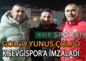 K. SEVGİSPOR, GOLCÜ YUNUS ÇOLPO’YU KADROSUNA DAHİL ETTİ