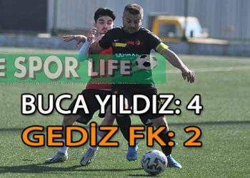 BUCA YILDIZ, GEDİZ FK’YI YENMEYİ BAŞARDI