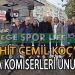 ŞEHİT CEMİL KOÇ’U SAHA KOMİSERLERİ UNUTMADI
