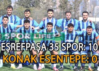EŞREFPAŞA 35 SPOR’UN BİLEĞİ BÜKÜLMÜYOR