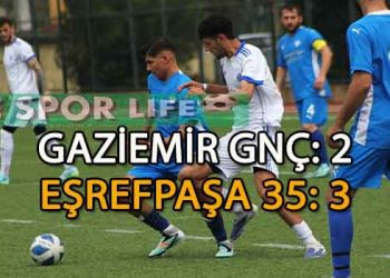 LİDER EŞREFPAŞA 35 SPOR, UZATMALAR’DA 3 PUANI KAPTI