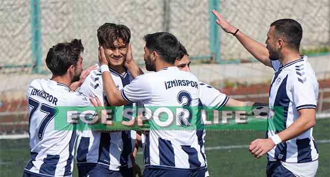 İZMİRSPOR, DEPLASMANDA 3 PUANI 3 GOLLE ALDI