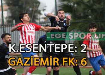 GAZİEMİR FK’DAN FARKLI GALİBİYET