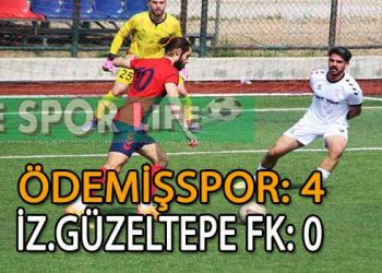 ÖDEMİŞSPOR ZİRVEYE ADIM ADIM YAKLAŞIYOR