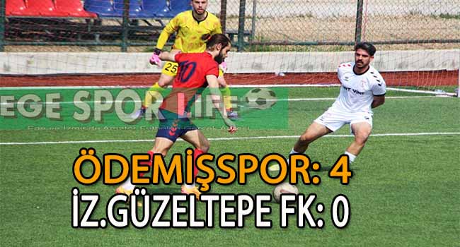 ÖDEMİŞSPOR ZİRVEYE ADIM ADIM YAKLAŞIYOR