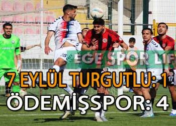 ÖDEMİŞSPOR, TURGUTLU’DAN MUTLU DÖNDÜ