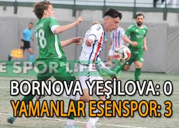 YAMANLAR ESEN, YEŞİLOVA DEPLASMANINDAN LİDER DÖNDÜ