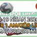 18-19 NİSAN 2026, İZMİR AYFER ELMASTAŞOĞLU 1.AMATÖR LİGDE MAÇ PROGRAMI