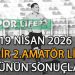 19 NİSAN 2026, İZMİR MUSTAFA KASAP 2.AMATÖR LİGDE GÜNÜN SONUÇLARI