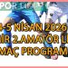 4-5 NİSAN 2026, İZMİR MUSTAFA KASAP 2.AMATÖR LİGDE İLK HAFTA MAÇ PROGRAMI