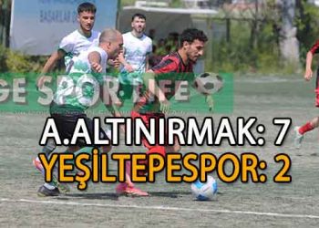 ALTINIRMAKSPOR’DAN FARKLI SKOR
