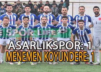 KOYUNDERE VE ASARLIK 1’ER PUANA RAZI OLDU