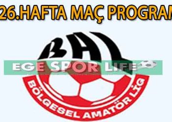 5 NİSAN 2026, BAL LİGİ 8.GRUP 26.HAFTA MAÇ PROGRAMI