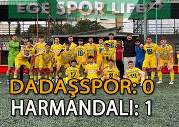 HARMANDALISPOR, DADAŞSPOR ENGELİNİ TEK GOLLE AŞTI