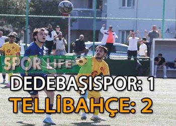TELLİBAHÇE ZİRVE YARIŞINI BIRAKMADI