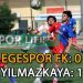 YILMAZKAYA, EGESPOR’U TEK GOLLE MAĞLUP ETTİ