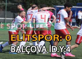 BALÇOVA İD.YURDU, ELİTSPOR ENGELİNİ RAHAT AŞTI