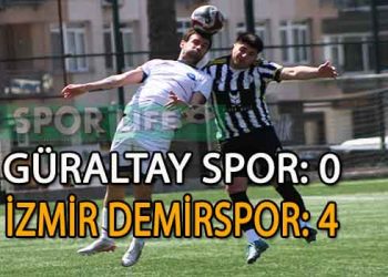 İZMİR DEMİRSPOR, GÜRALTAY’I RAHAT GEÇTİ