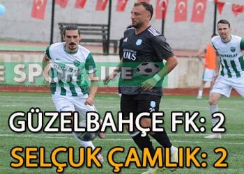 GÜZELBAHÇE FK, SELÇUK ÇAMLIK KARŞISINDA FIRSAT TEPTİ