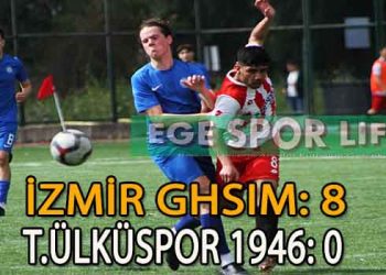 İZMİR GHSIM, T.ÜLKÜSPOR 1946’YI FARKLI MAĞLUP ETTİ