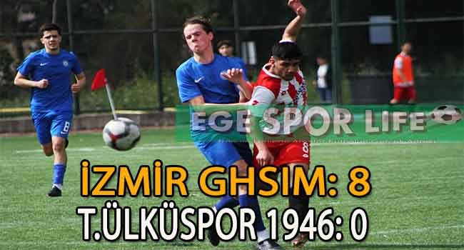 İZMİR GHSIM, T.ÜLKÜSPOR 1946’YI FARKLI MAĞLUP ETTİ