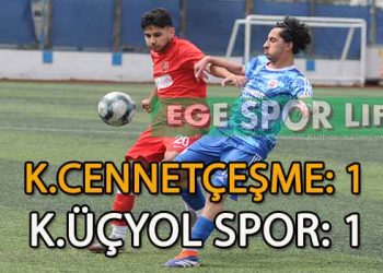KARABAĞLAR’DA CENNETÇEŞME VE ÜÇYOL 1’ER PUANLA SAHADAN AYRILDI