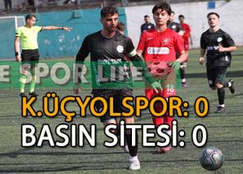 KARABAĞLAR ÜÇYOL İLE BASIN SİTESİ PUANLARI PAYLAŞTI