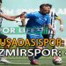 İZMİRSPOR, KUŞADASISPOR’U RAHAT GEÇTİ