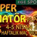 4-5 NİSAN 2026, İZMİR SÜPER AMATÖR PLAY-OFF HAFTALIK MAÇ PROGRAMI