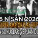 26 NİSAN 2026, İZMİR SÜPER AMATÖR PLAY-OFF’LARDA GÜNÜN SONUÇLARI VE PUAN DURUMU