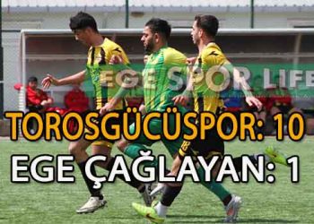 TOROSGÜCÜ’NDEN GOL YAĞMURU