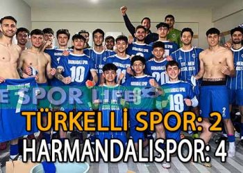 HARMANDALISPOR, TÜRKELLİ DEPLASMANINDAN 3 PUANLA DÖNDÜ