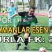 LİDER YAMANLAR ESEN, URLA FK KARŞISINDA FIRSAT TEPTİ