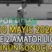 10 MAYIS 2026, 1 VE 2 AMATÖR LİGDE GÜNÜN SONUÇLARI