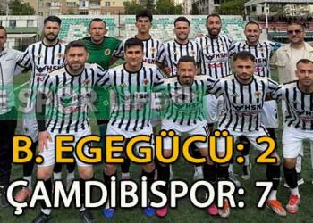 LİDER ÇAMDİBİSPOR’UN BİLEĞİ BÜKÜLMÜYOR