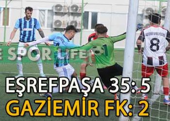 LİDER EŞREFPAŞA 35 SPOR, ŞAMPİYONLUĞA KOŞUYOR
