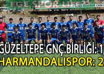 HARMANDALISPOR, GÜZELTEPE DEPLASMANINDAN 3 PUANLA DÖNDÜ