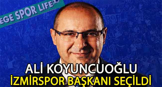 İZMİRSPOR’DA YENİ BAŞKAN ALİ KOYUNCUOĞLU OLDU