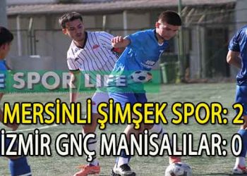 MERSİNLİ ŞİMŞEK HATA YAPMADI