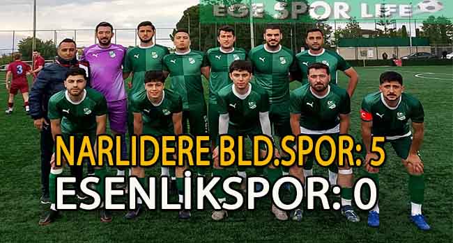 NARLIDERE BELEDİYESPOR, YARIŞI BIRAKMIYOR