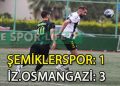 LİDER ŞEMİKLERSPOR’A İZMİR OSMANGAZİ ENGELİ