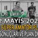 2 MAYIS 2026, İZMİR SÜPER AMATÖR PLAY-OFF MAÇ SONUÇLARI VE PUAN DURUMU