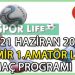 20-21 HAZİRAN 2026, İZMİR AYFER ELMASTAŞOĞLU 1.AMATÖR LİG MAÇ PROGRAMI